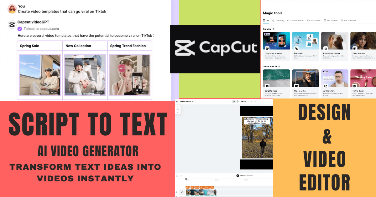 CapCut’s AI Video Generator: Transform Text Ideas into Videos Instantly